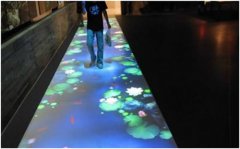 地面互動(dòng)投影在展廳中的應(yīng)用