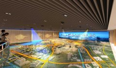 高港區(qū)城市規(guī)劃館設(shè)計(jì)效果圖-數(shù)字沙盤
